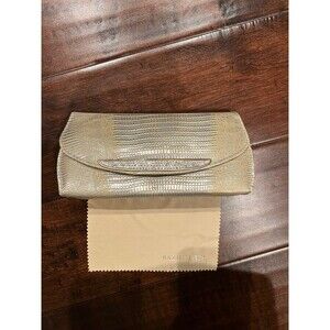 Judith Leiber Lizard Crystal Sunglass Case Clutch